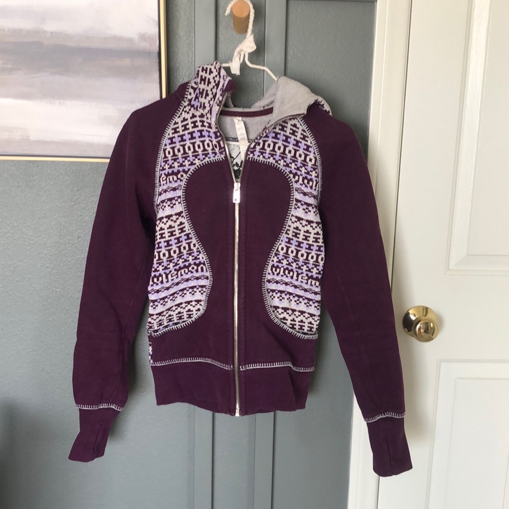 SOLD Lululemon Scuba jacket special edition Fair Isle